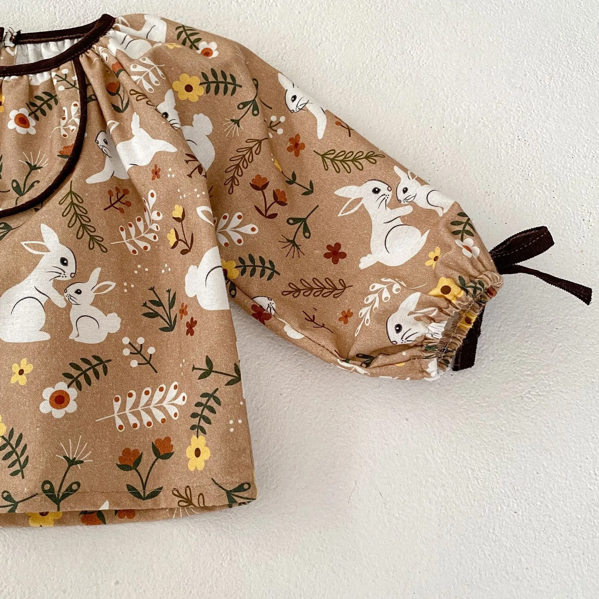 3 Pieces Set Baby Kid Girls Animals Print Tops Solid Color Shorts And Hat Wholesale 230828249