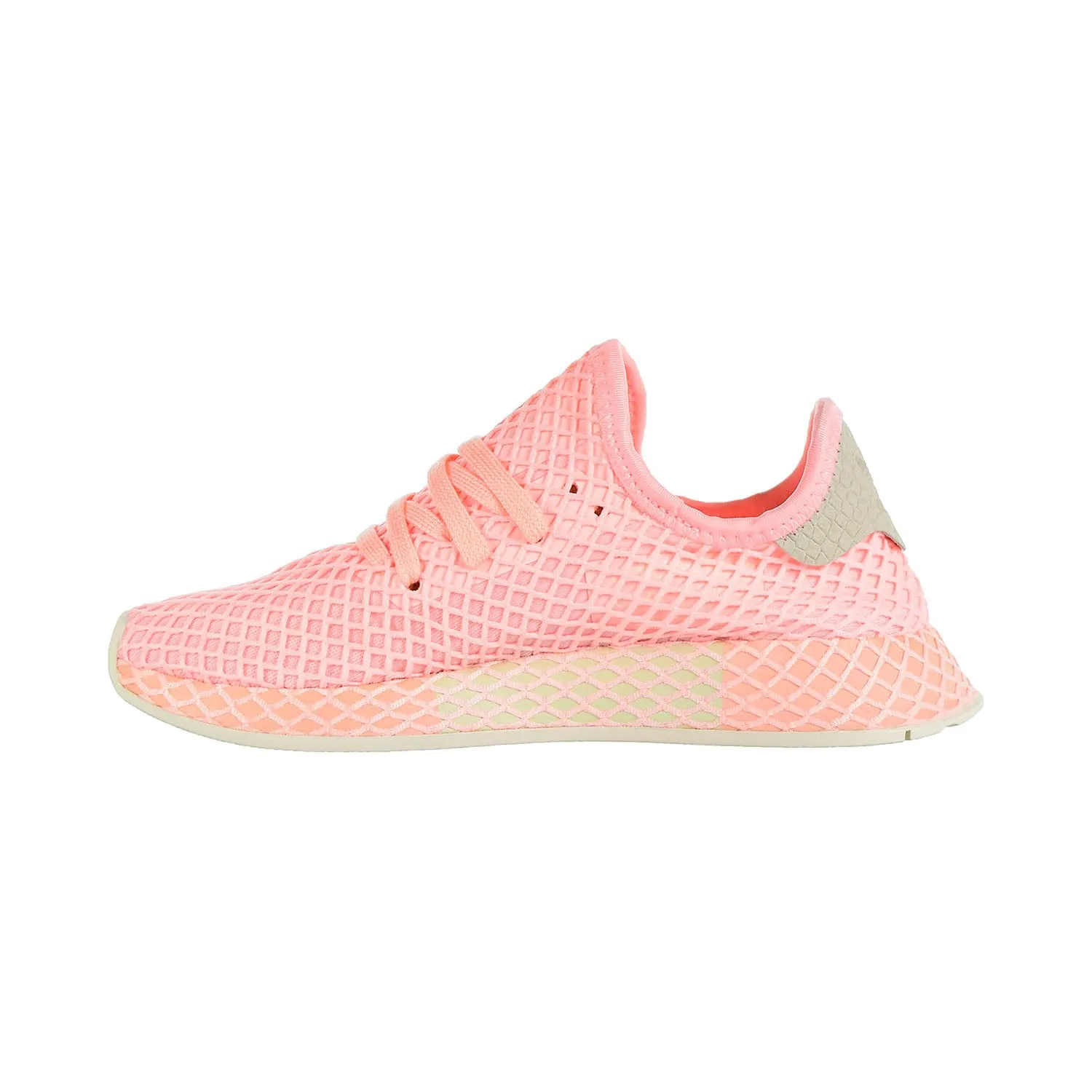 Adidas Deerupt Originals Women's Shoes Clear Orange/Off White