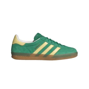 ADIDAS GAZELLE INDOOR SEMI COURT GREEN/ALMOST YELLOW/GUM