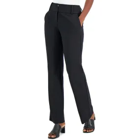 Alfani Womens High Rise Slimming Straight Leg Pants