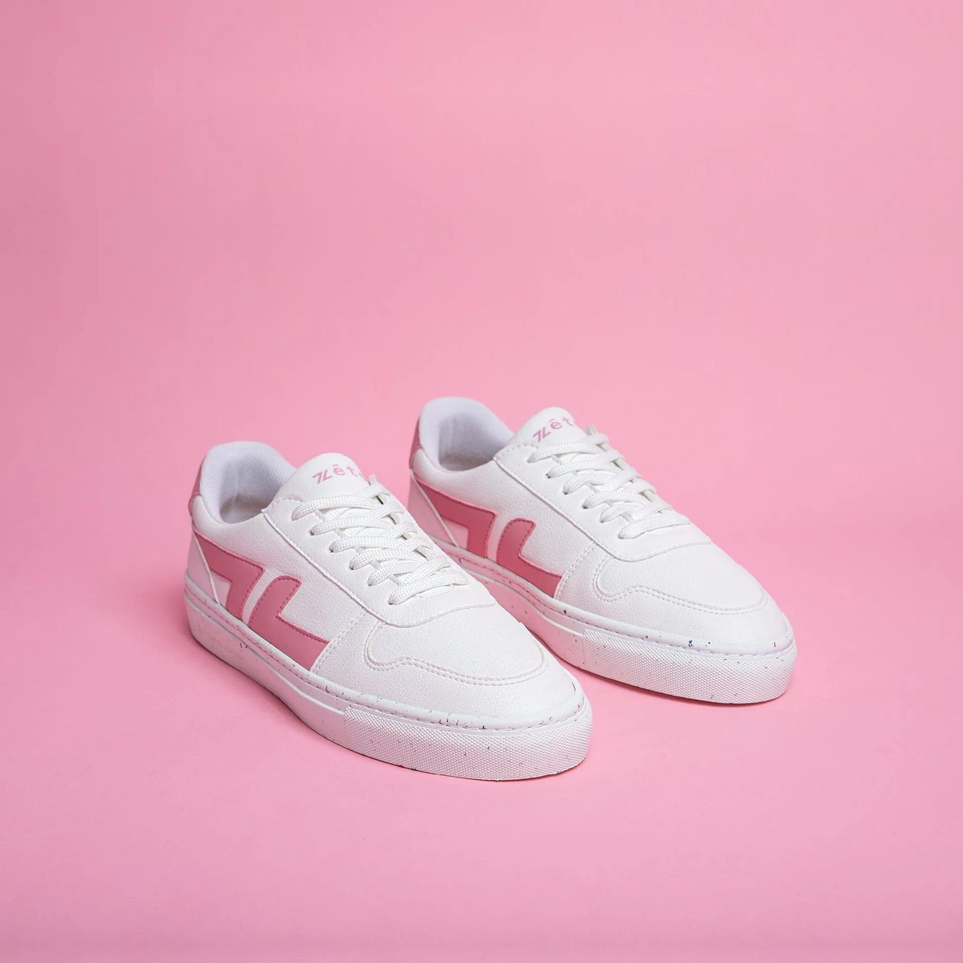 Alpha Grape Leather Vegan Sneakers | Rose