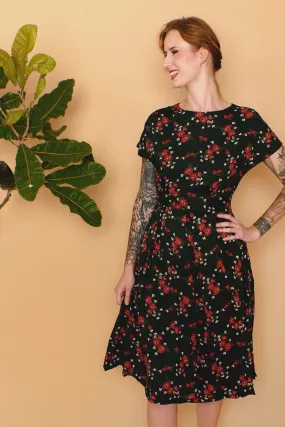 Annie Green & Pink Floral Dress