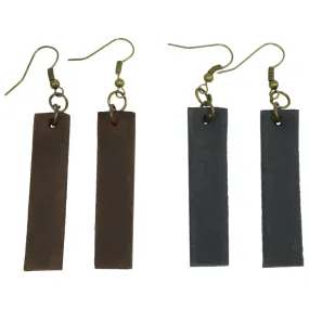 Antique Boho Rectangle Earrings