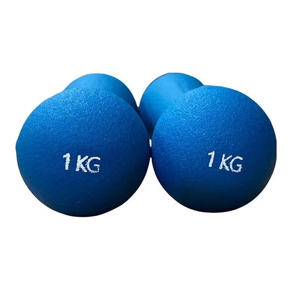 Avento pair of Dumbbells 2x1Kg 42DA-BLUE