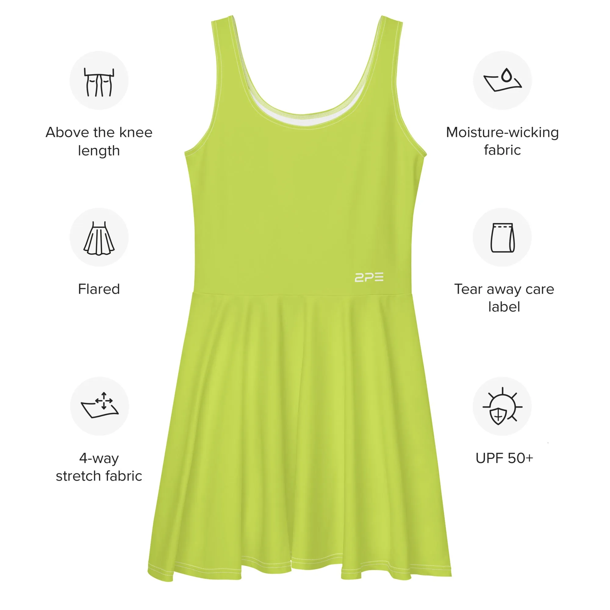 Avocado Green Travel Dress