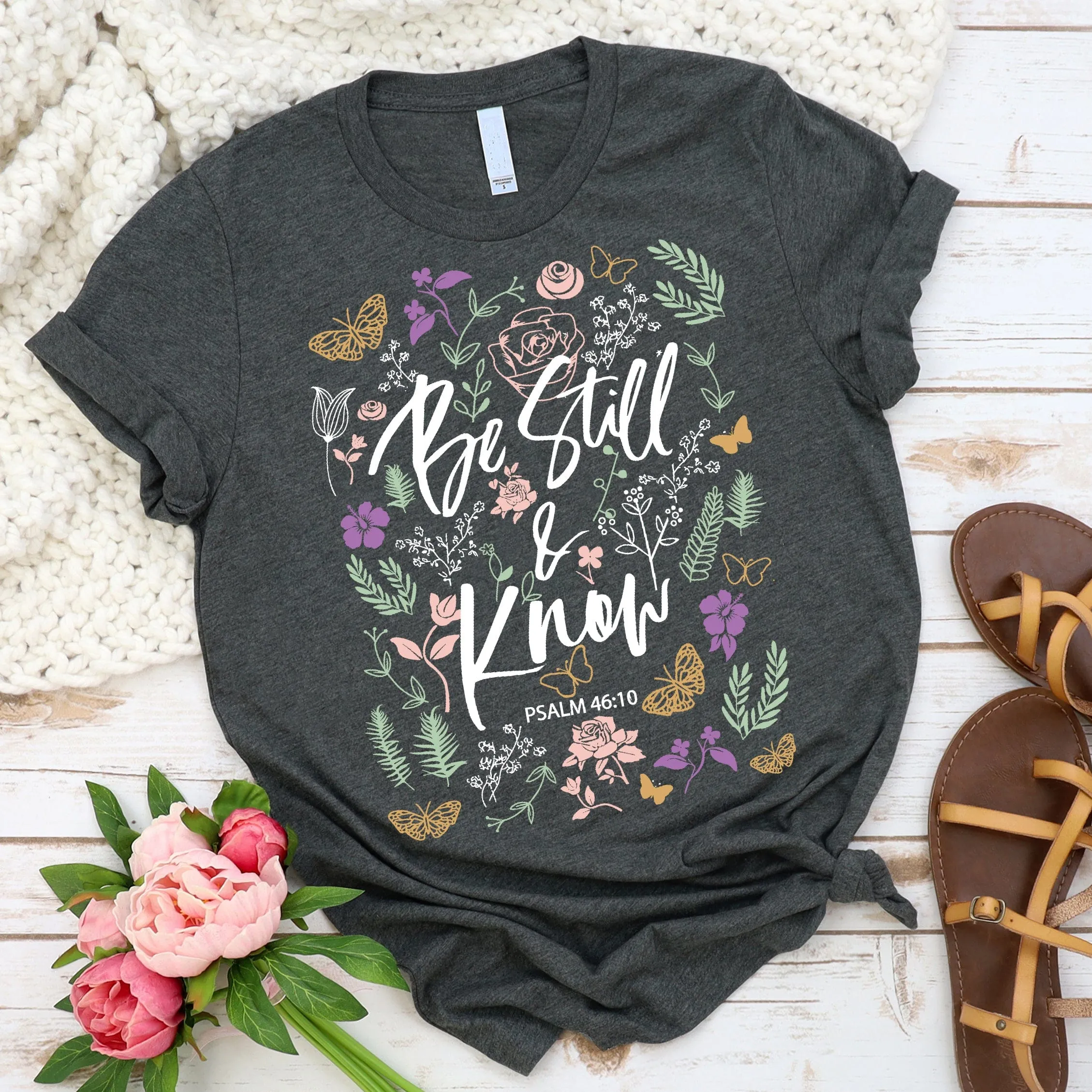 Be Still Tee   Journal Bundle - $12.95