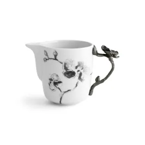 Black Orchid metal creamer