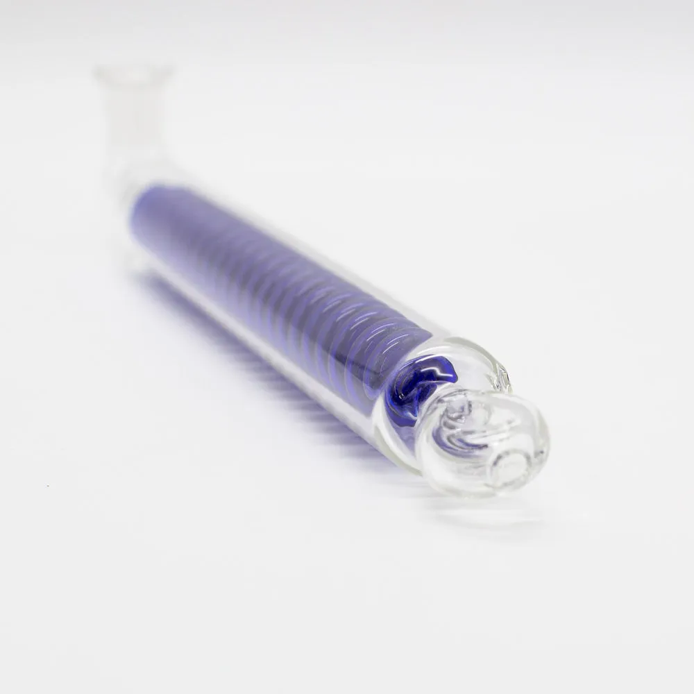 Blue Spiral Glass Pipe