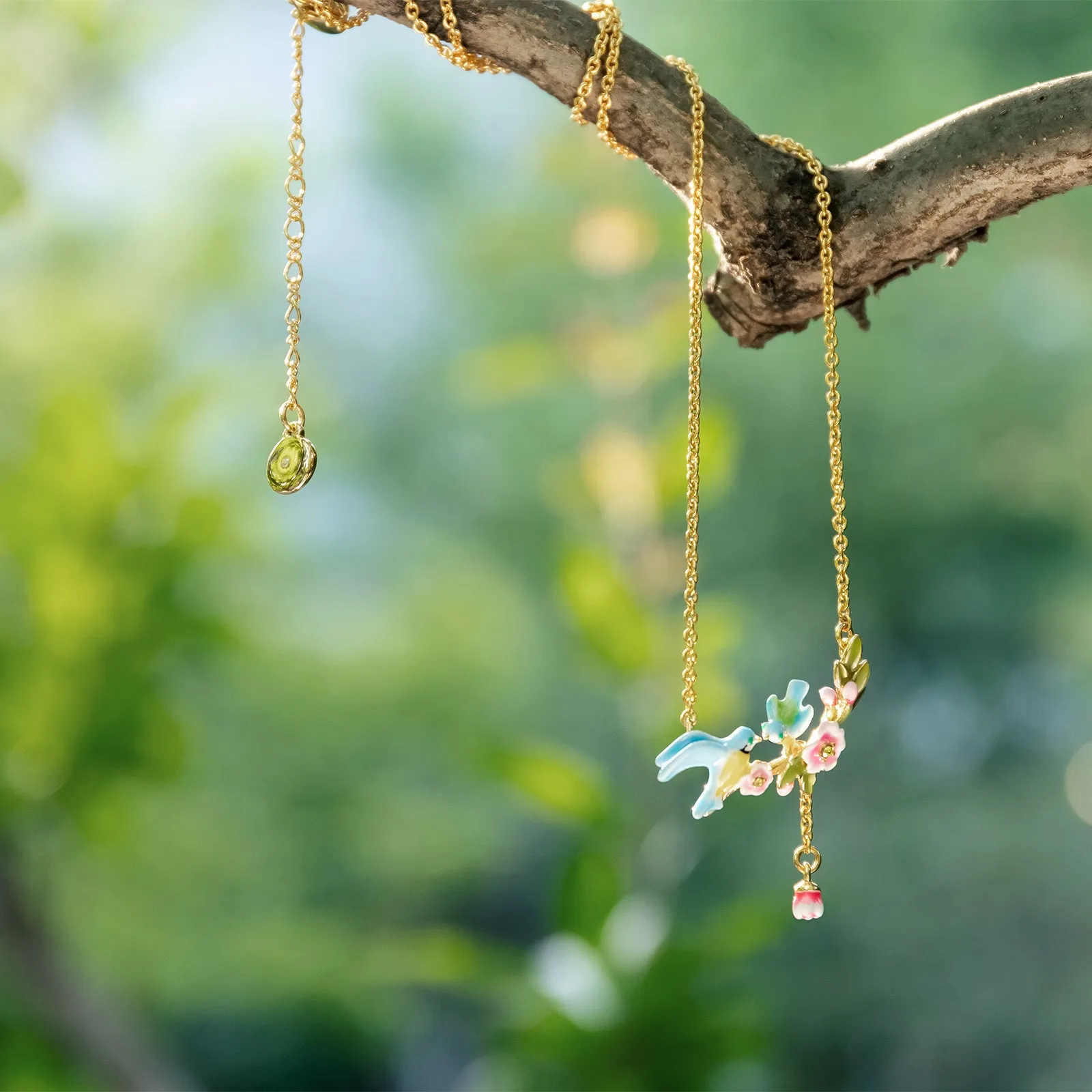 Blue Tit Necklace