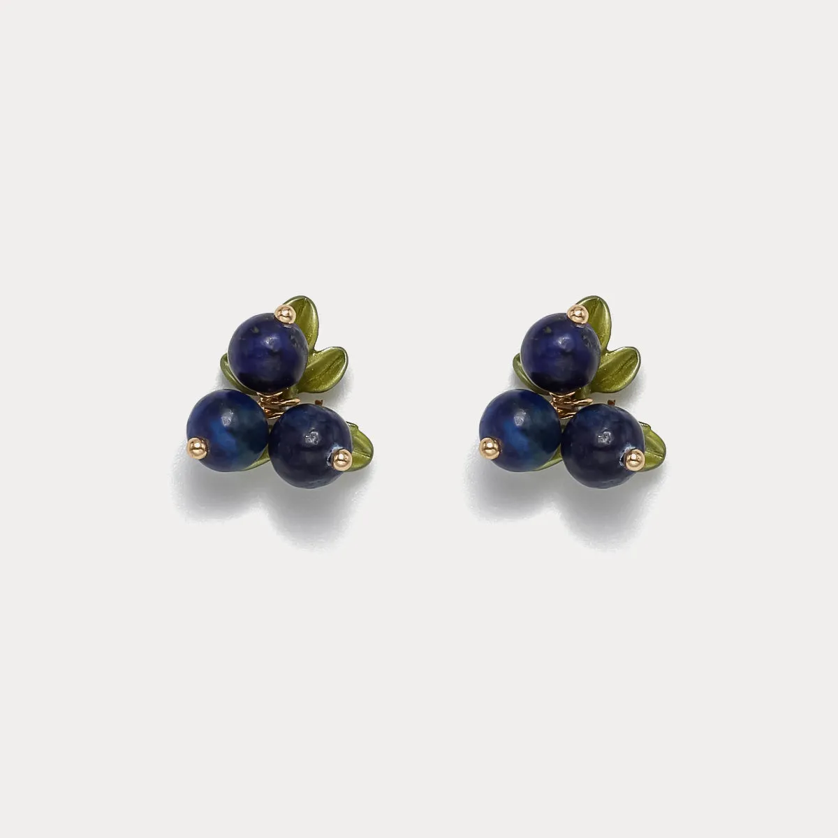 Blueberry Stud Earrings