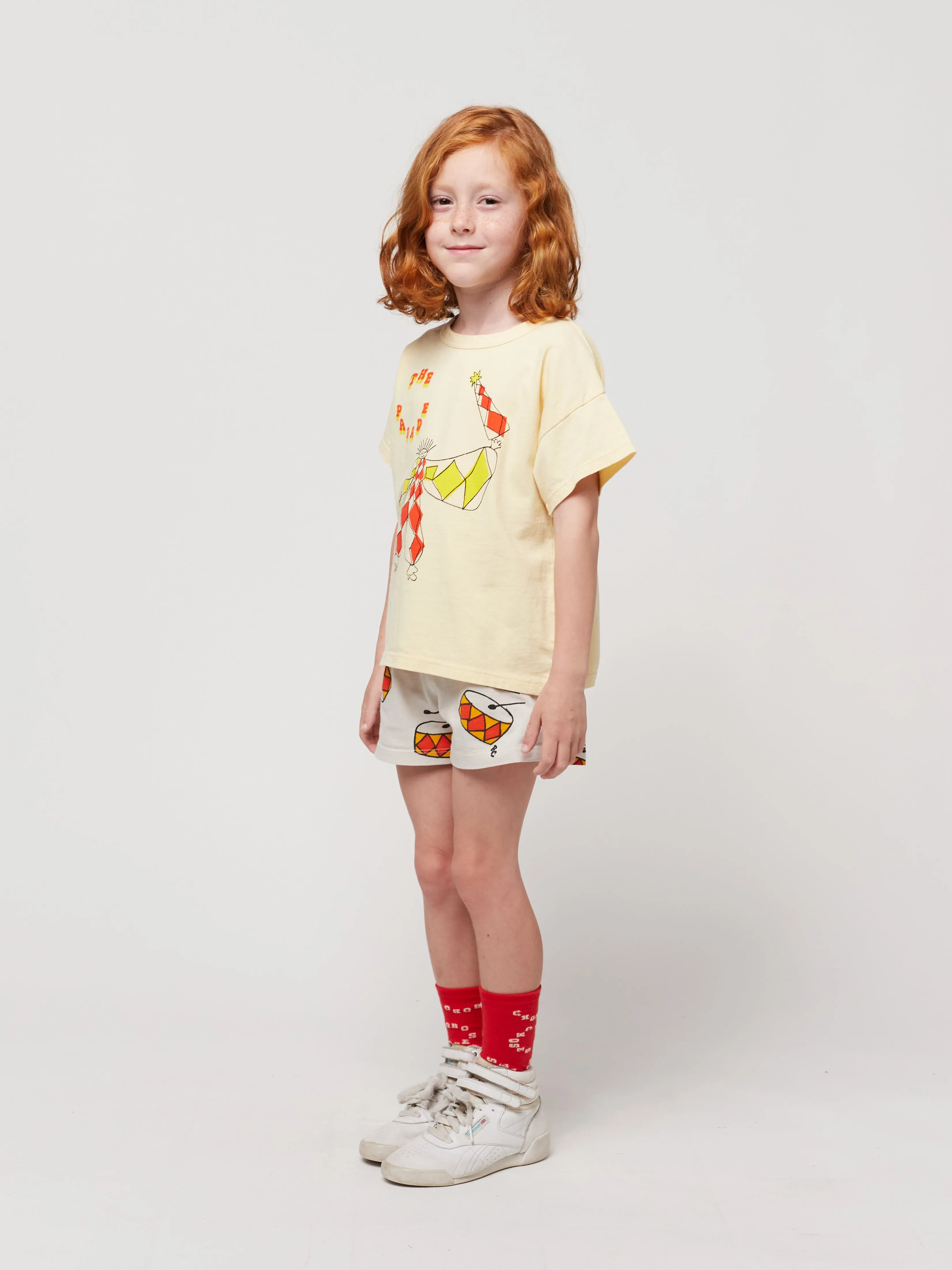 Bobo Choses | Play The Drum all over shorts