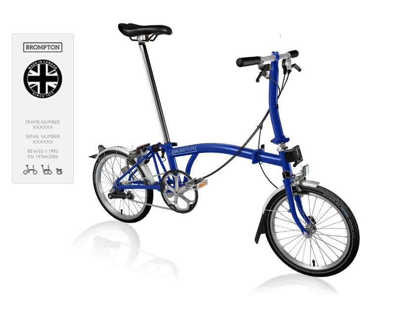 Brompton C-Line Utility Folding Bike