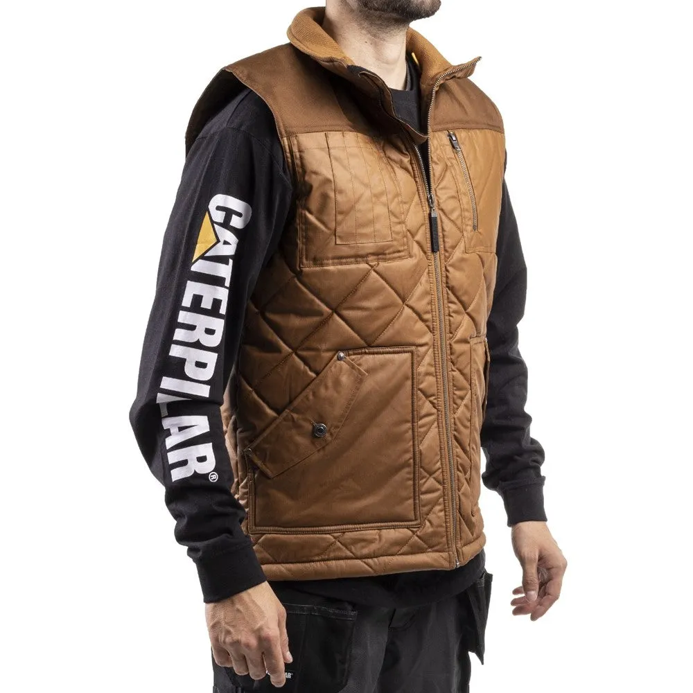 Caterpillar Waxed Cotton Vest