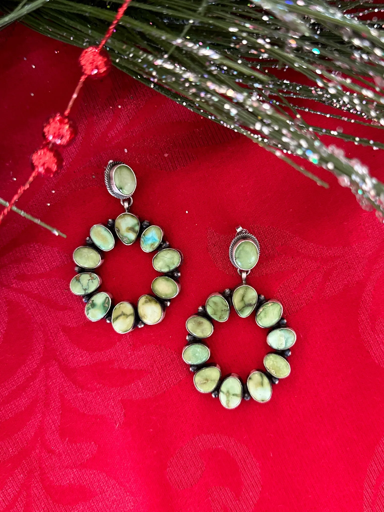 Chaparral Sonoran Gold Authentic Turquoise Earrings