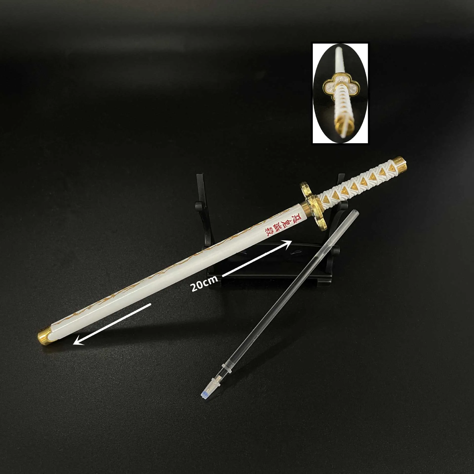 Chokutō Sword Refillable Gel Pens