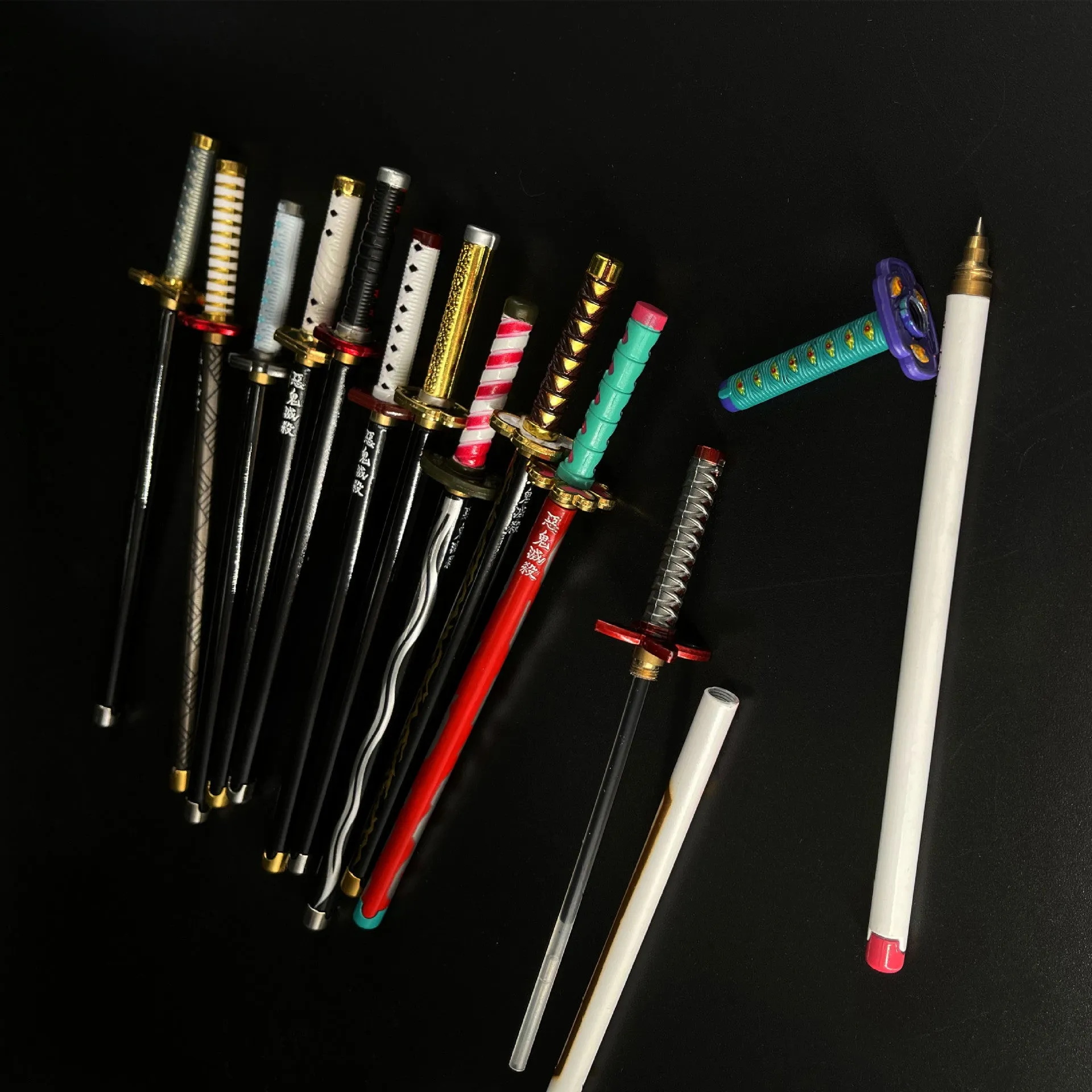 Chokutō Sword Refillable Gel Pens