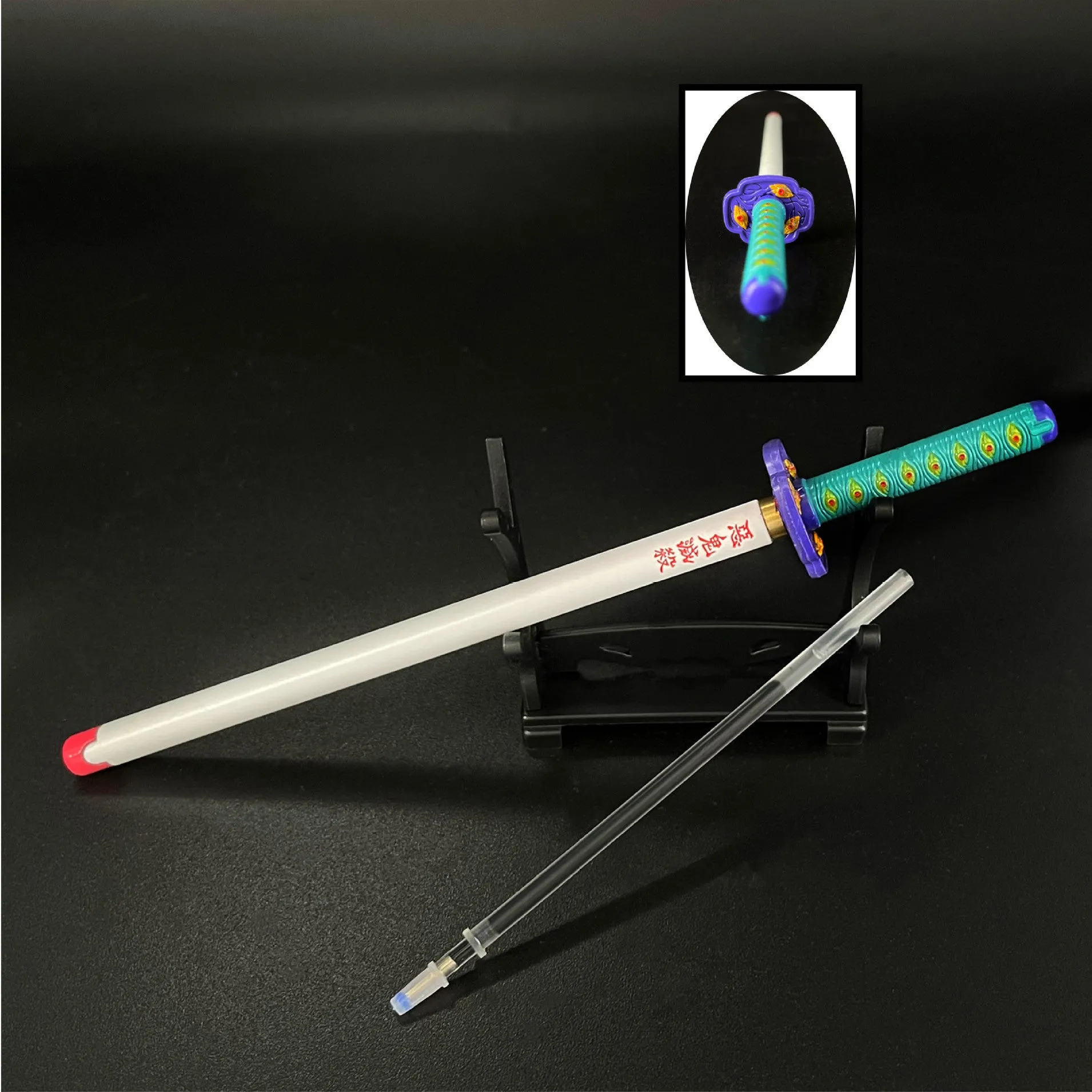 Chokutō Sword Refillable Gel Pens