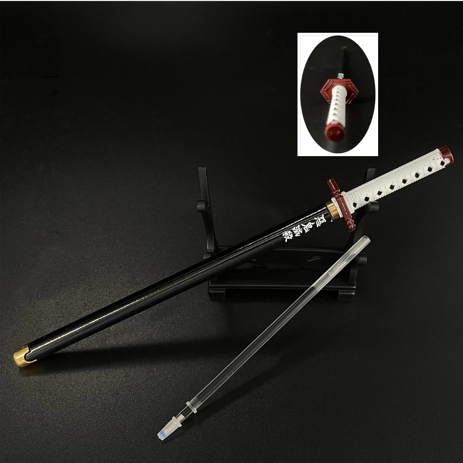 Chokutō Sword Refillable Gel Pens