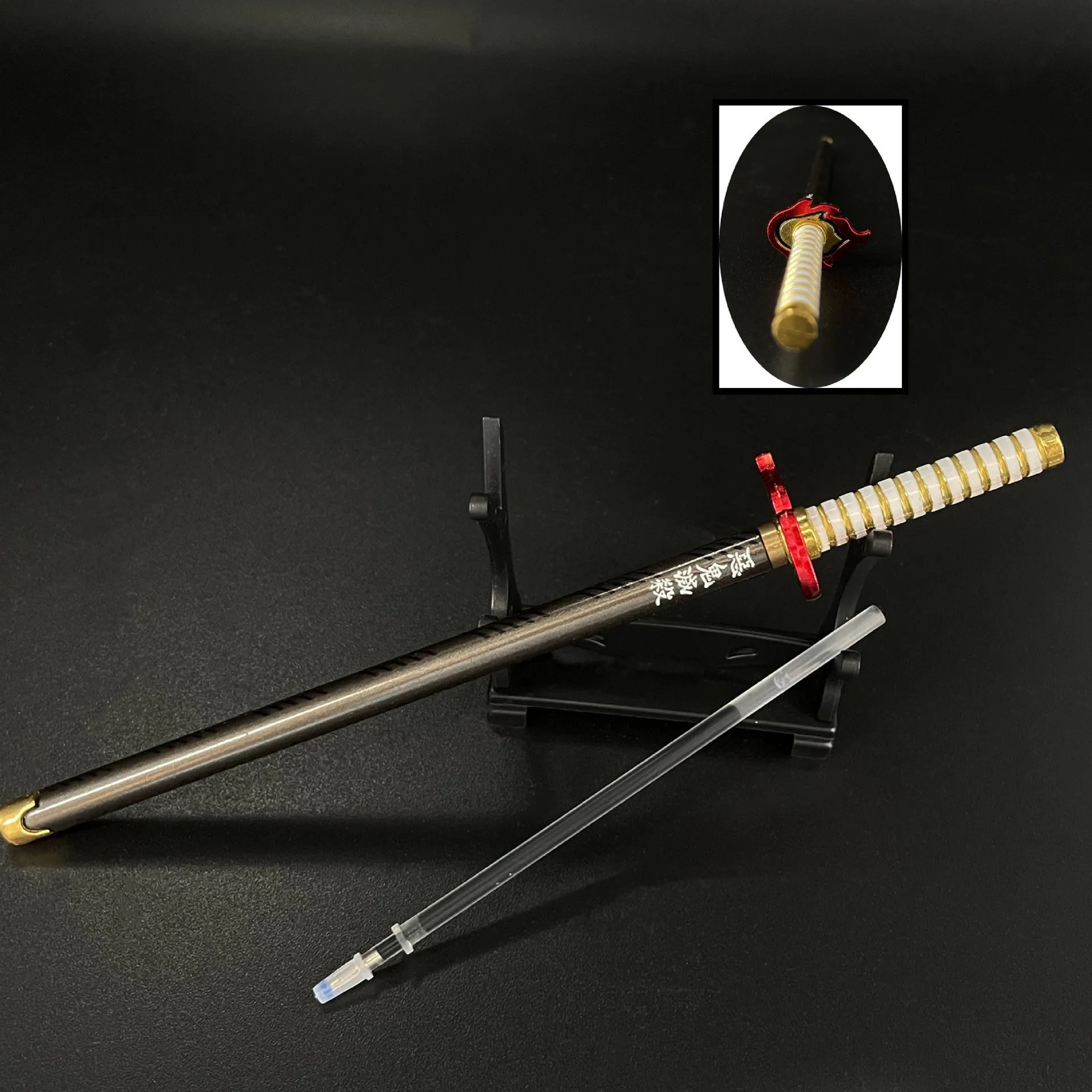 Chokutō Sword Refillable Gel Pens