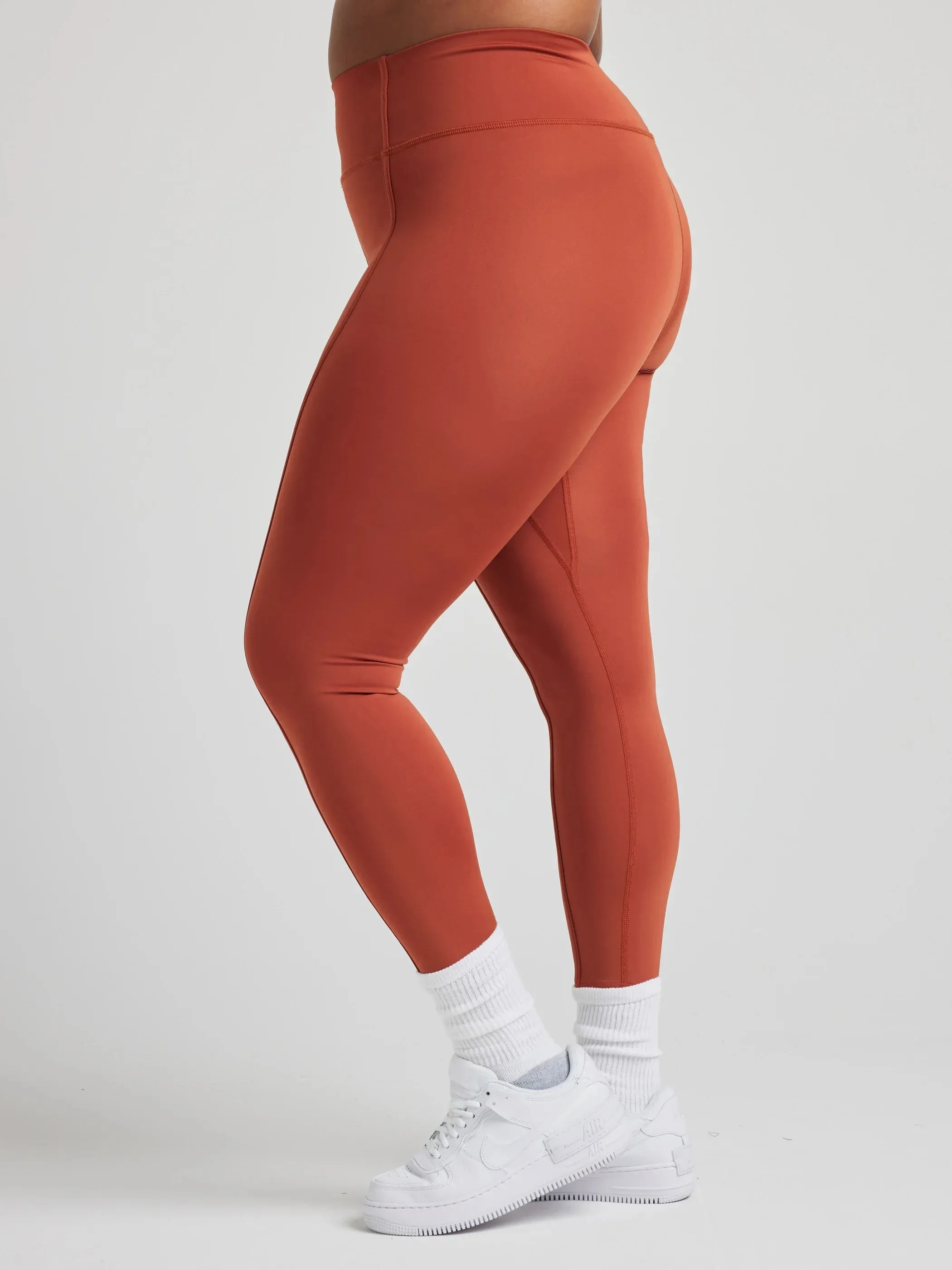 Contour 7/8 Legging - Baked Clay