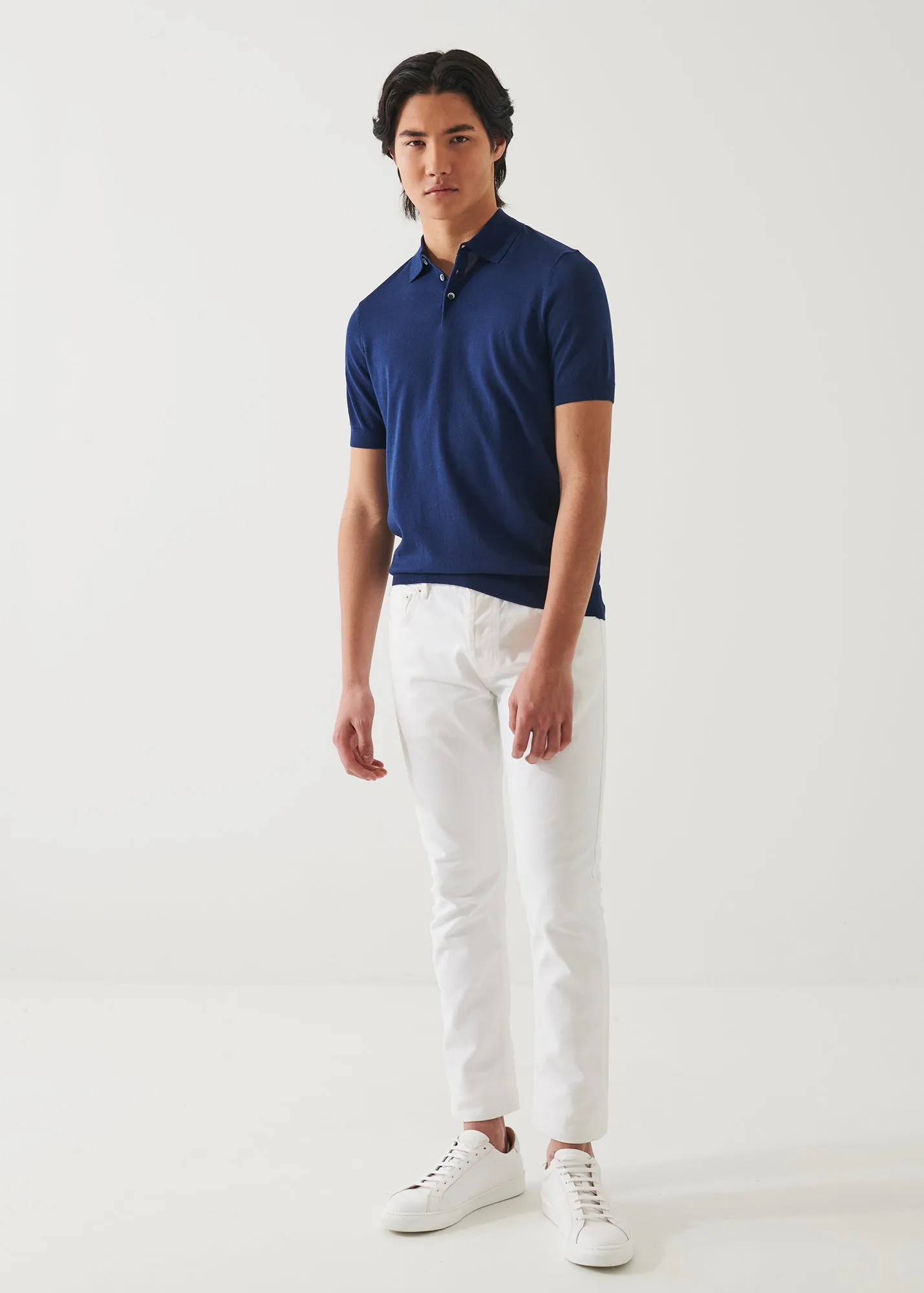 COTTON CUPRO POLO