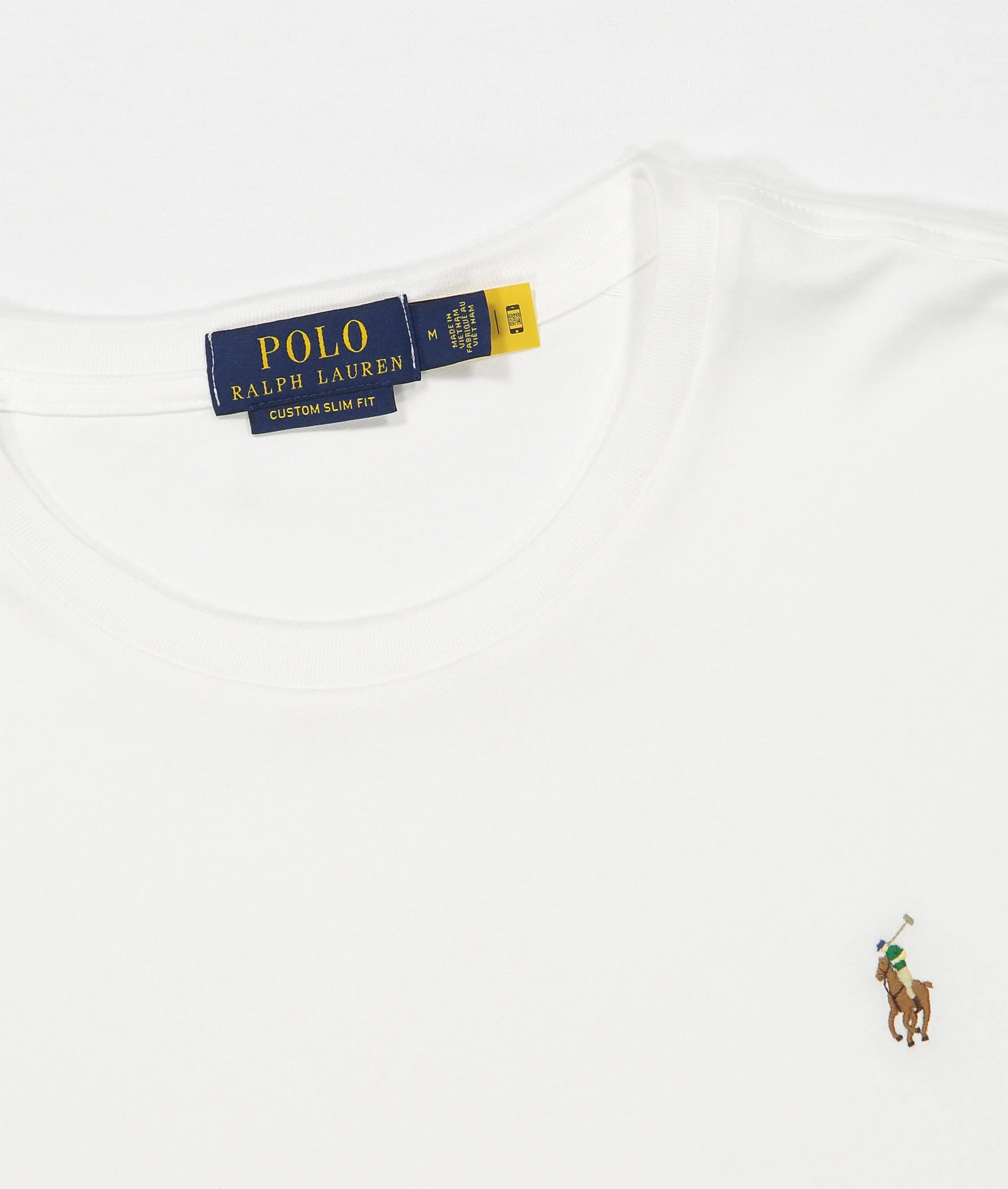 Cotton Custom Tee - White