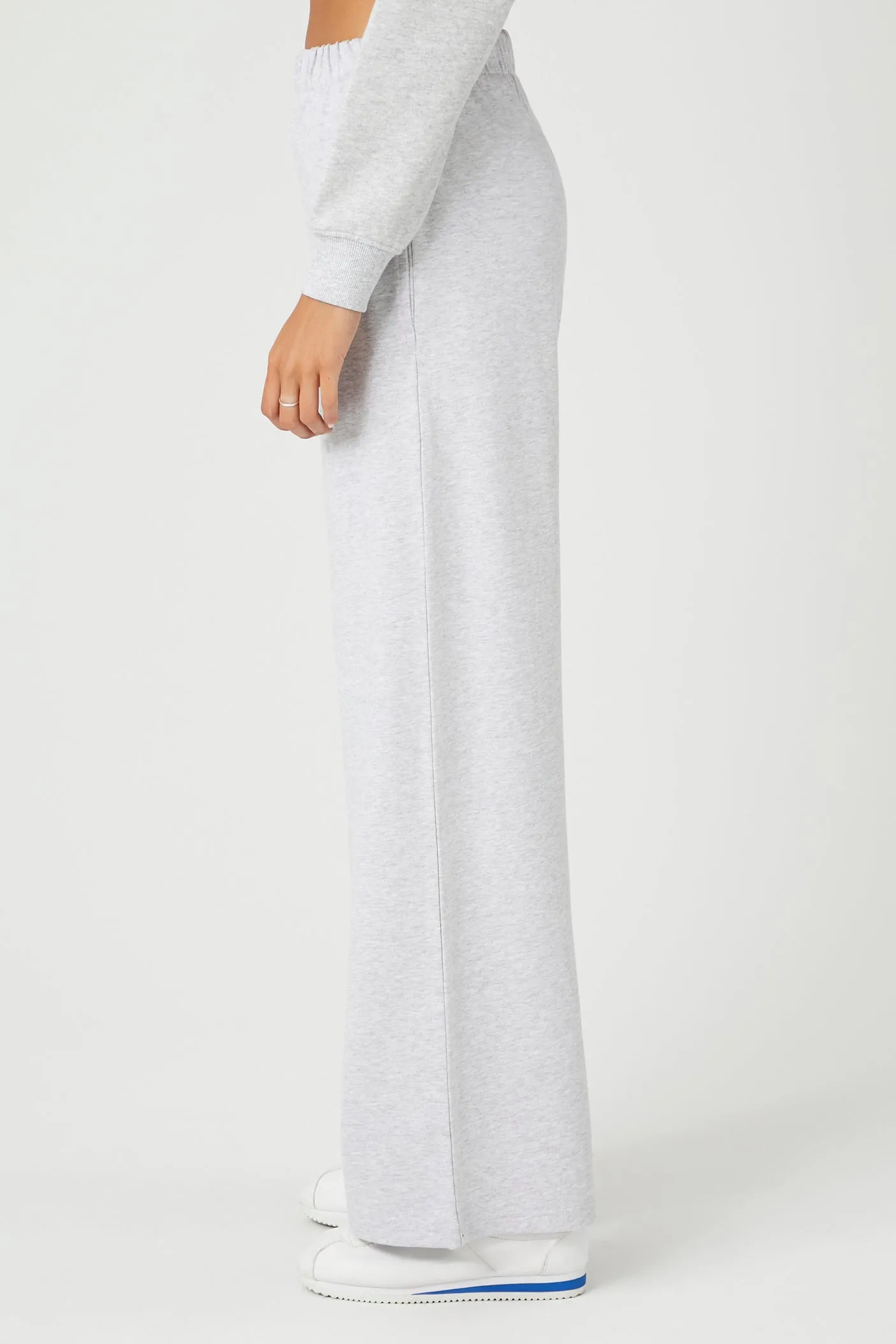 Cotton Wide-Leg Pants