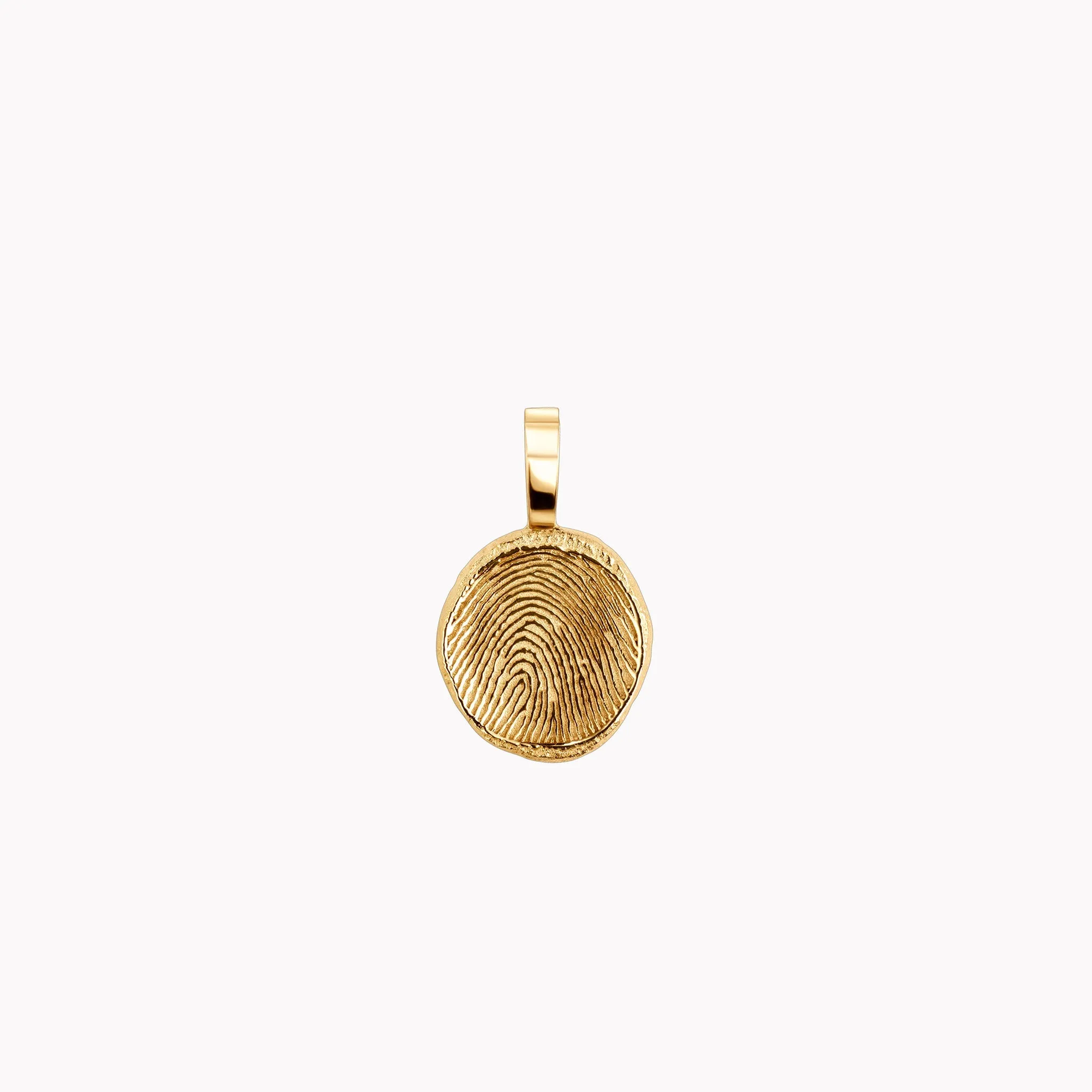 Custom Fingerprint Coin Charm