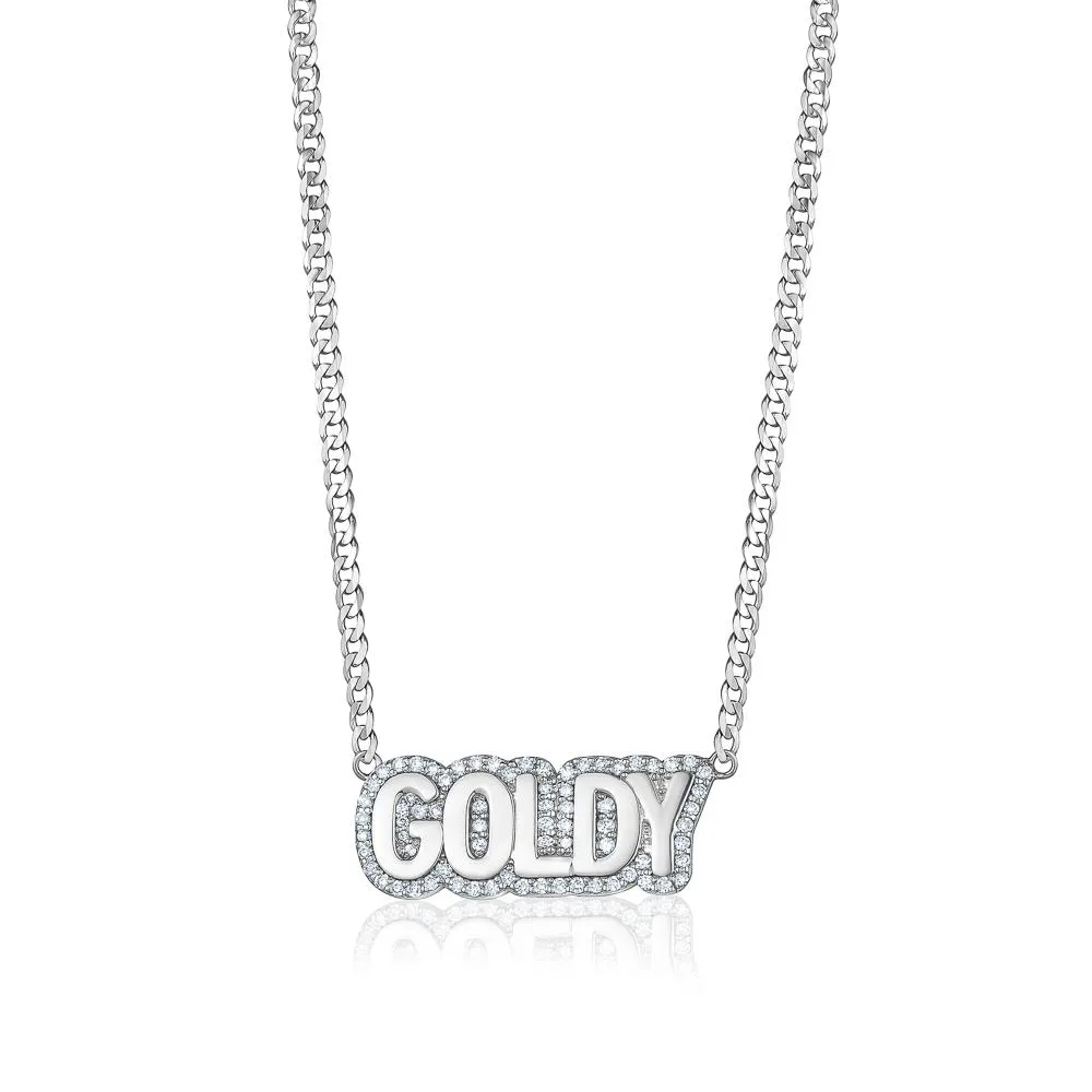 Custom Name Plate Necklace