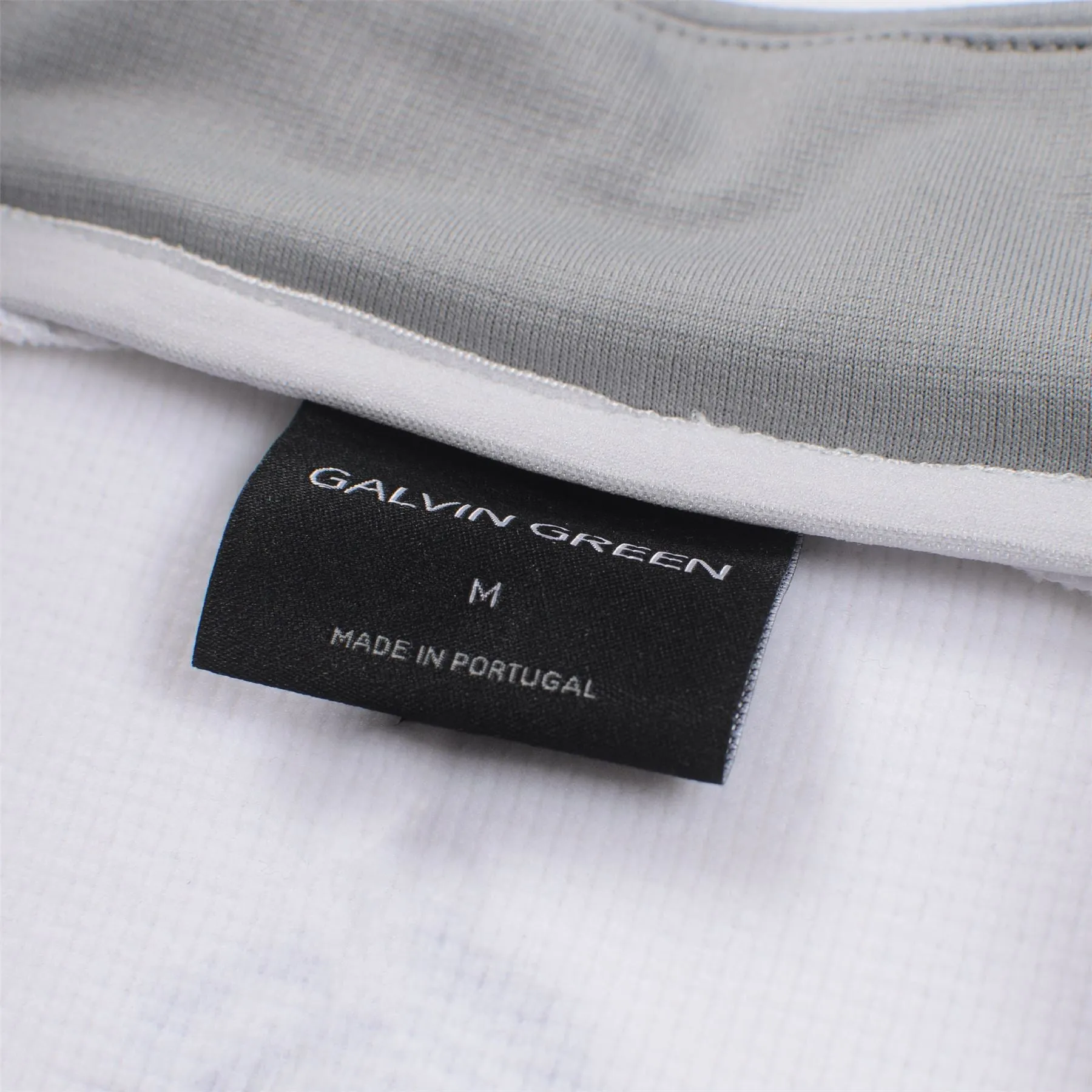 Daxton Half Zip Insula White/Cool Grey - AW23