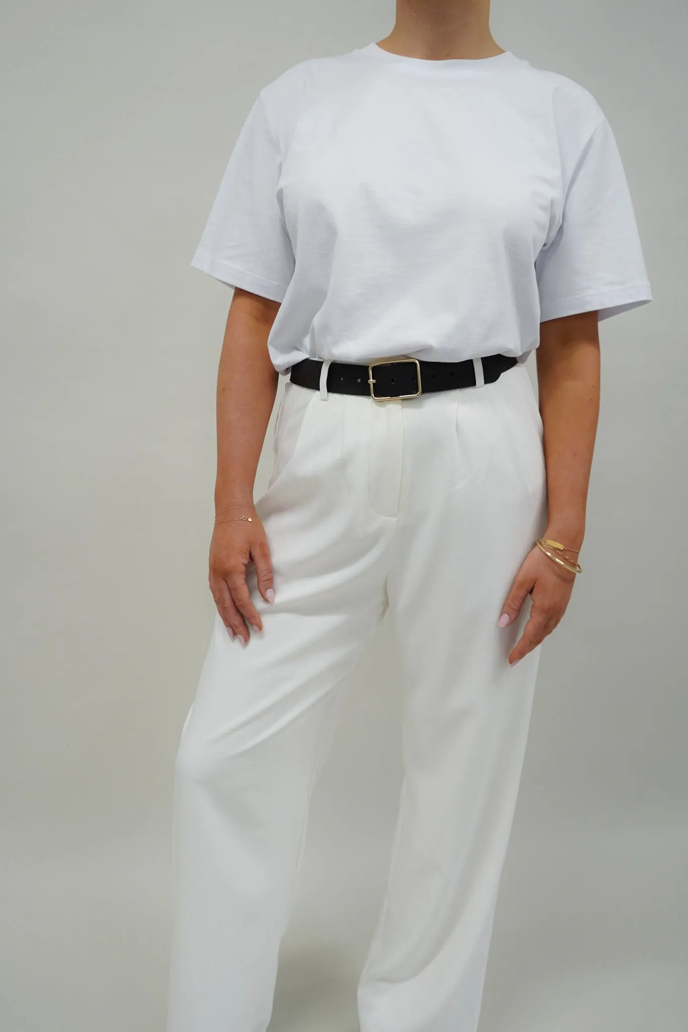 DOWNTOWN PANT WHITE TALL FIT