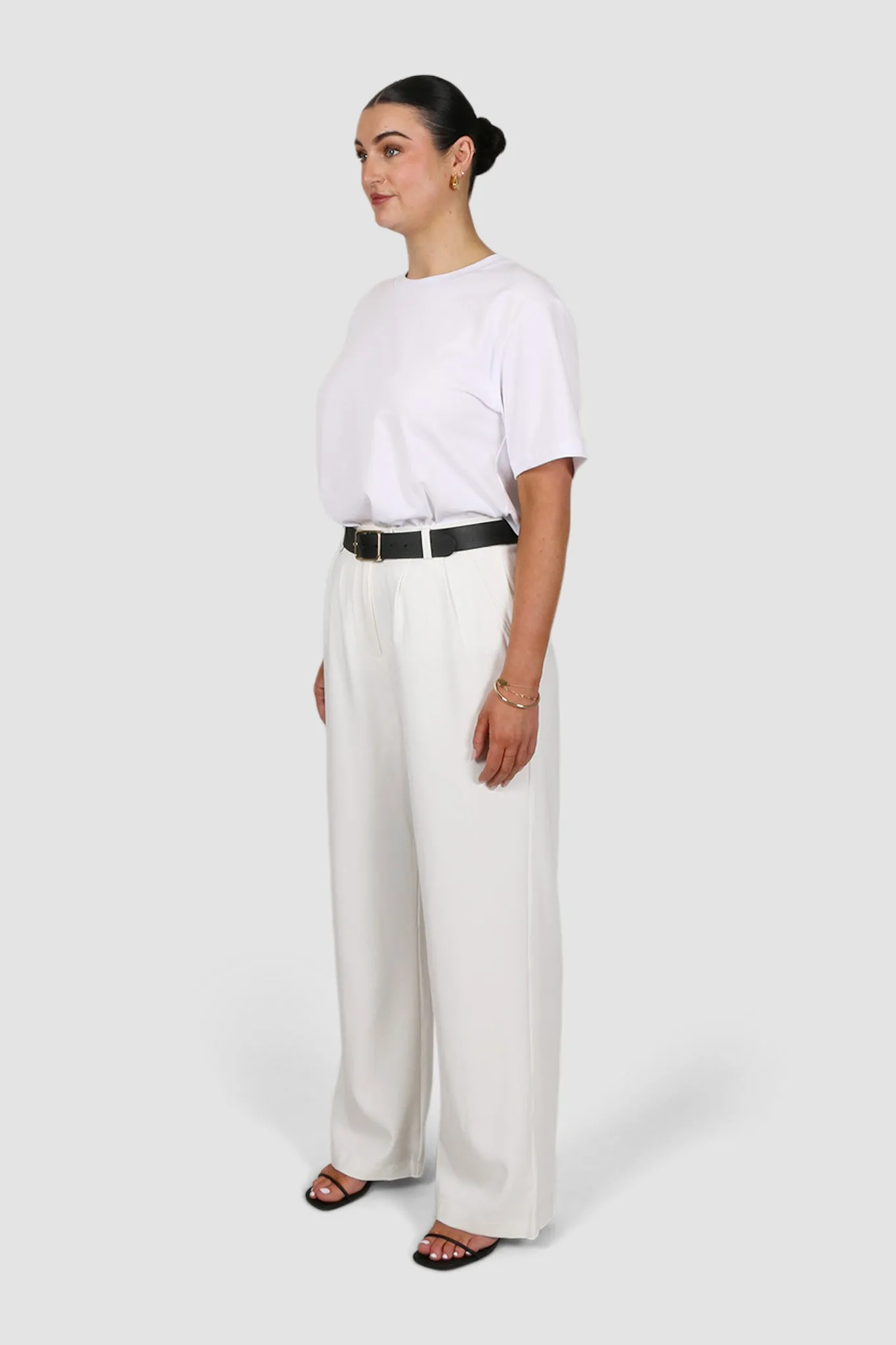 DOWNTOWN PANT WHITE TALL FIT