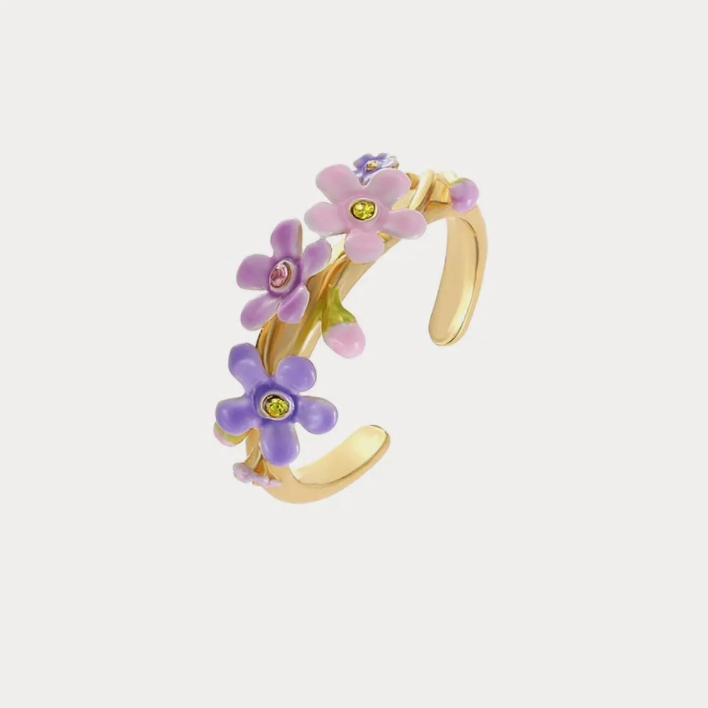 Forget-Me-Not Flowers Ring