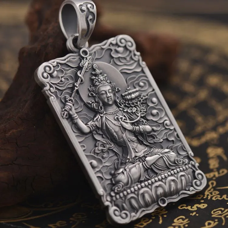 Framed Perfected Wisdom Manjushri Pendant