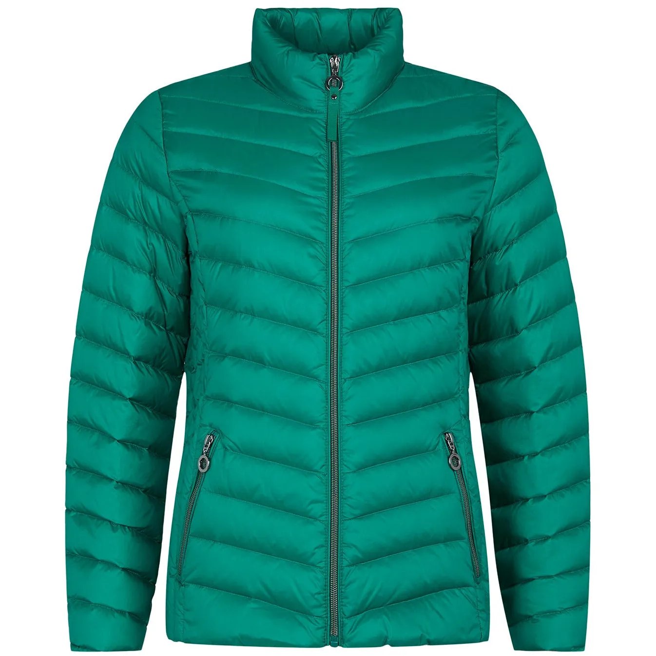 Frandsen Short Padded Jacket in Green