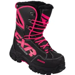 FXR X Cross Womens Boot Black/Fuchsia