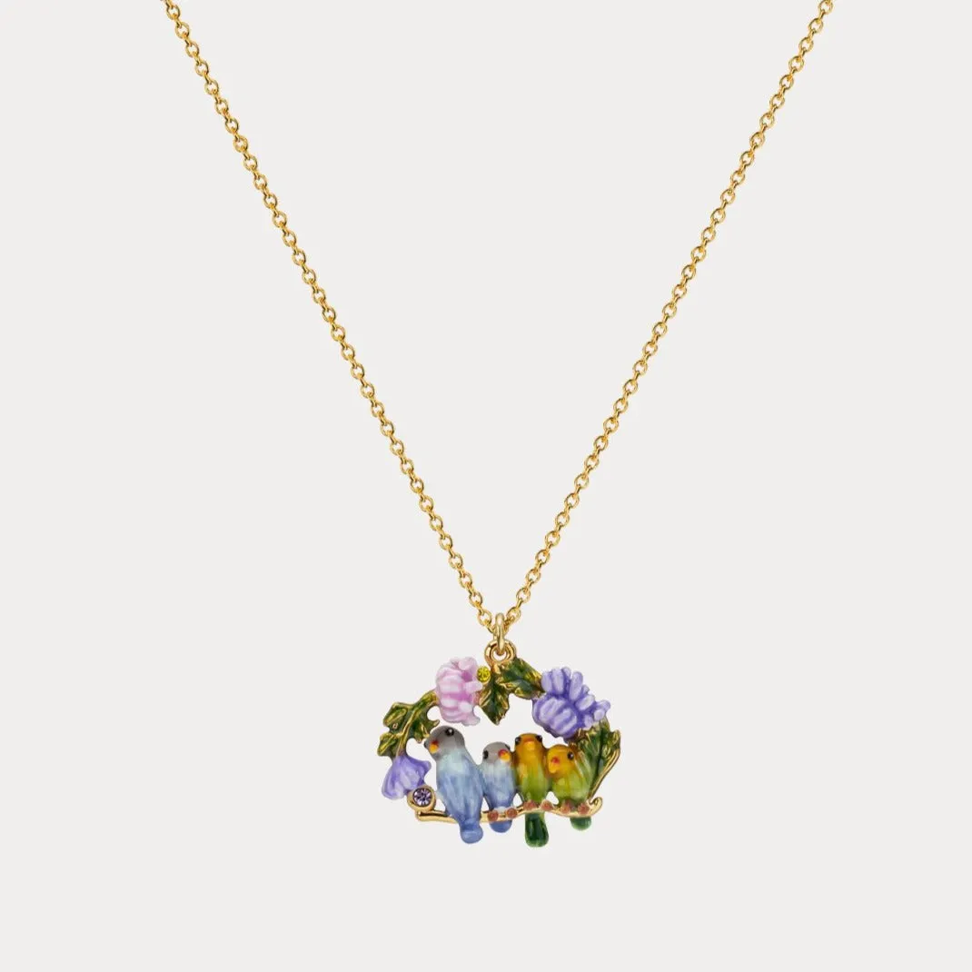 Garden Parrot Necklace