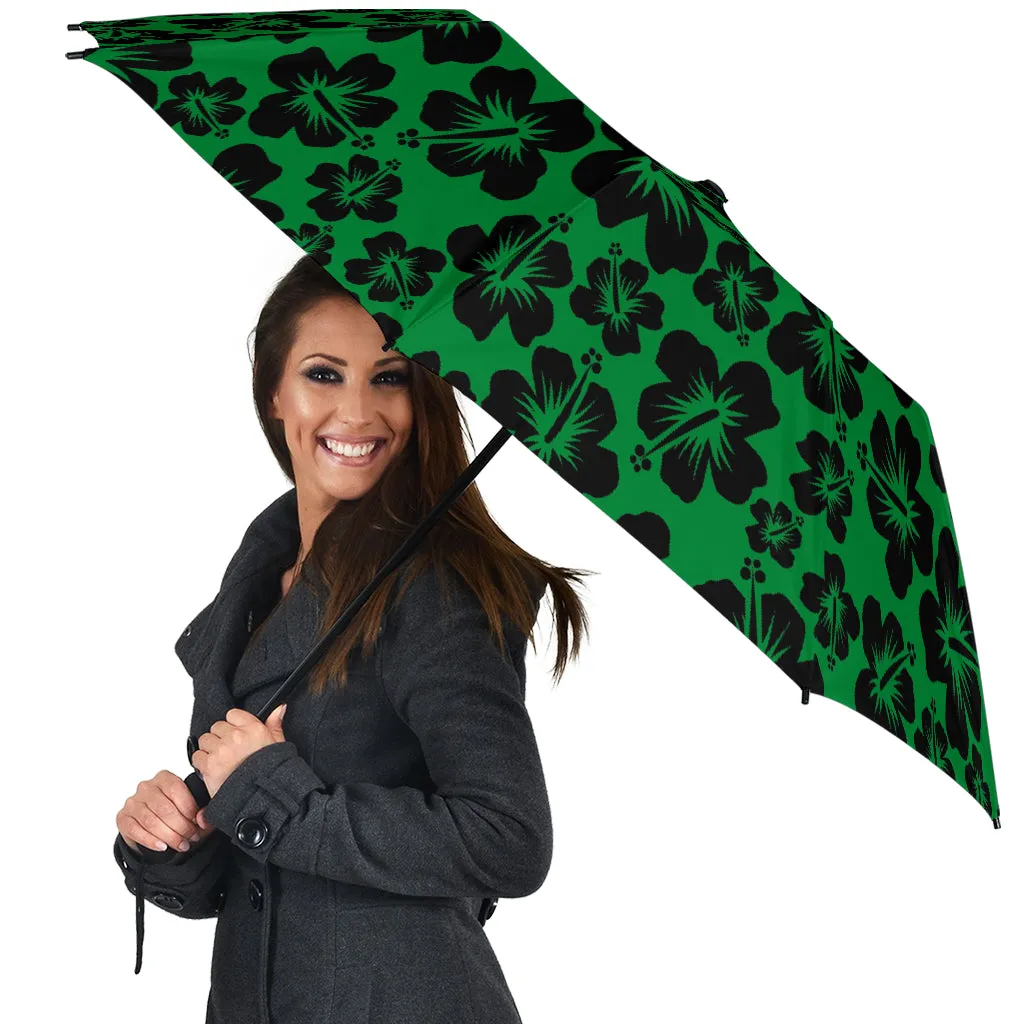 Hibiscus Print Unisex Umbrella