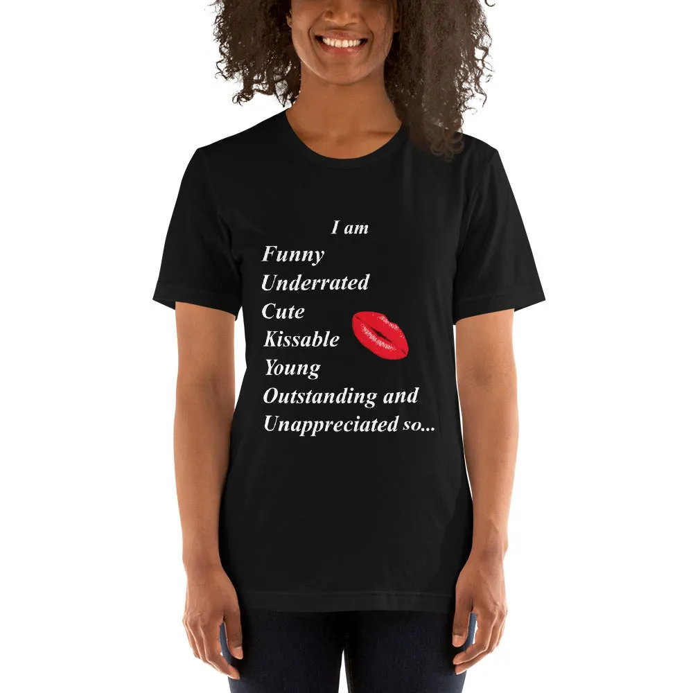 High Self-Esteem Short-Sleeve Unisex T-Shirt (BBG)