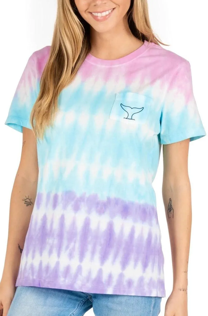 Ivory Ella Ocean Depths Tie Dye T-Shirt