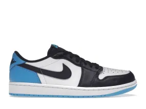 Jordan Retro 1 Low OG "Black Dark Powder Blue"