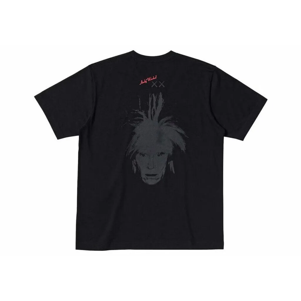 KAWS x Uniqlo Andy Warhol UT Graphic XX T-Shirt 'Black'