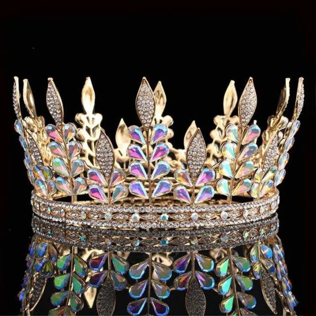 King and Queen Tiara Rainbow Tiara Crown