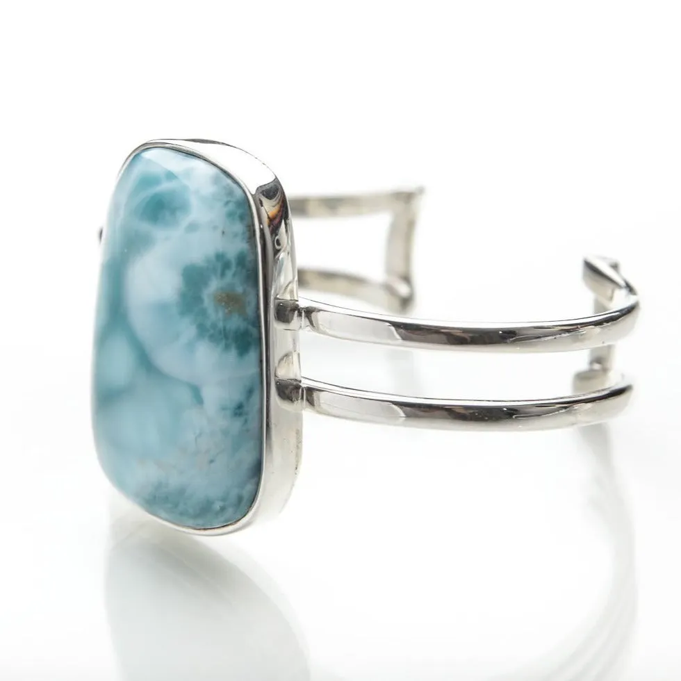 Larimar Cuff Bracelet Agar