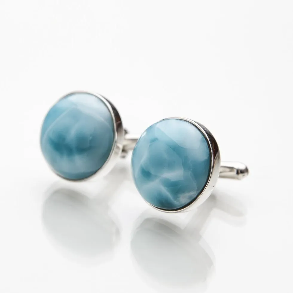 Larimar Cufflinks Tony