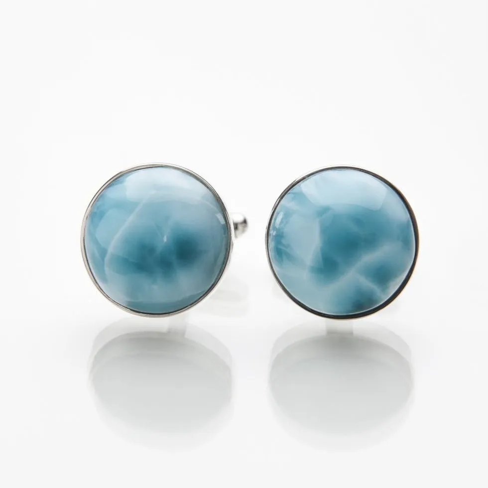 Larimar Cufflinks Tony