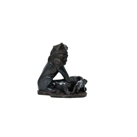 Lion Family Sculpture 01