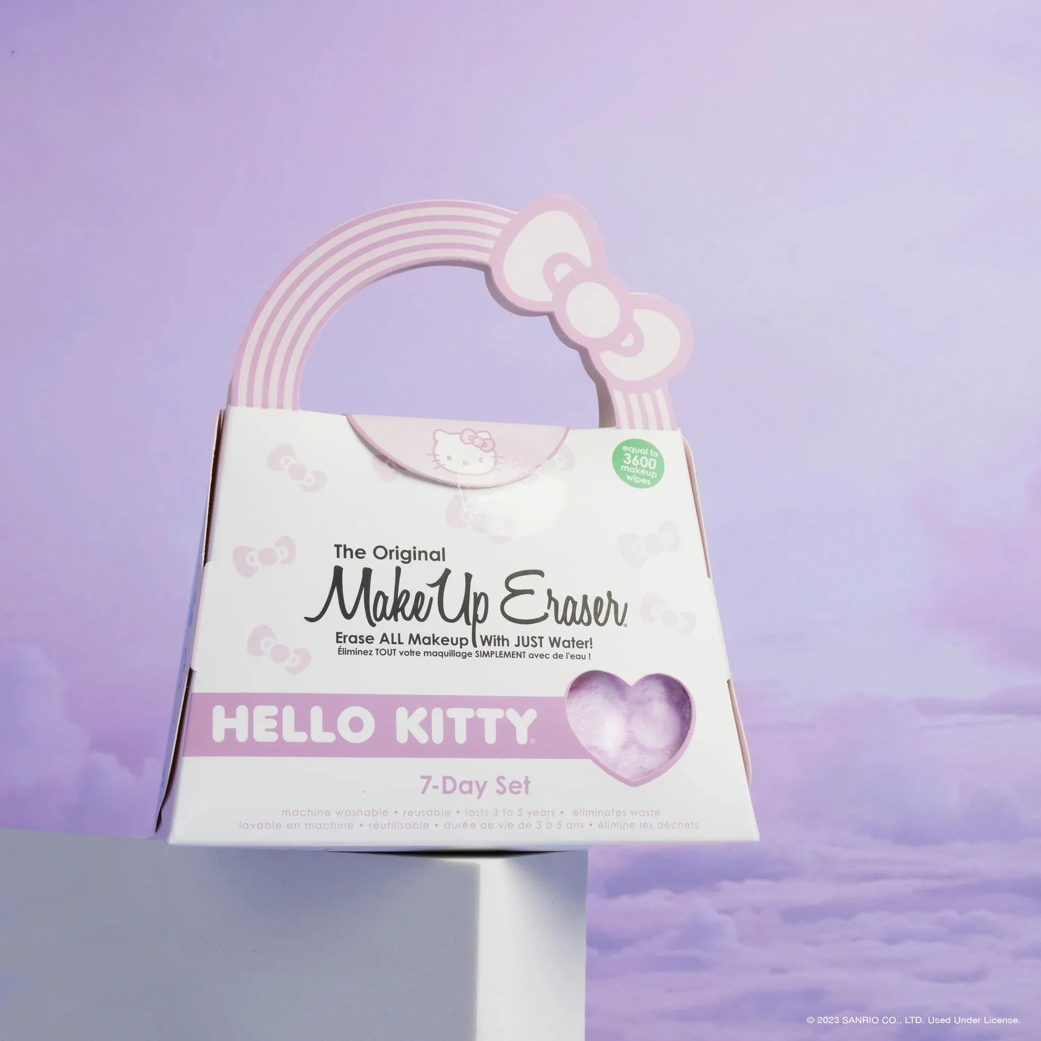 Makeup Eraser Pastel Hello Kitty 7-Day Set