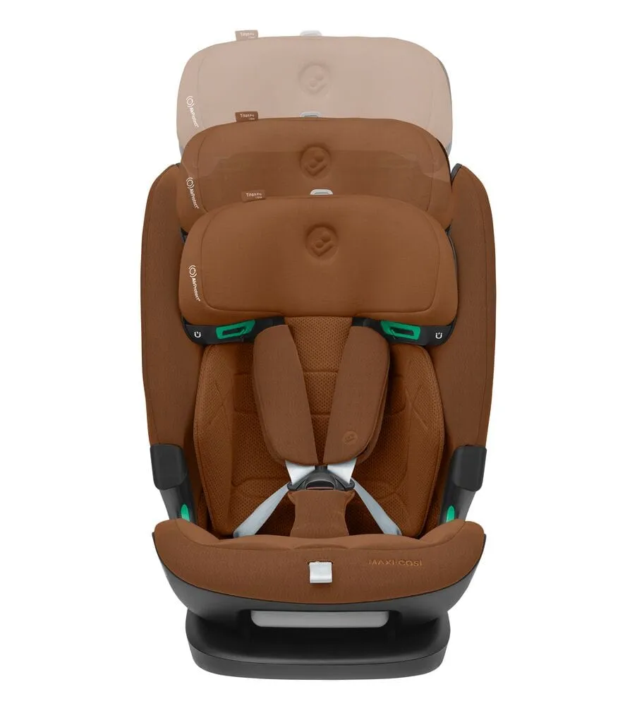 Maxi Cosi Titan Pro 2023 i-Size Car Seat - Authentic Cognac