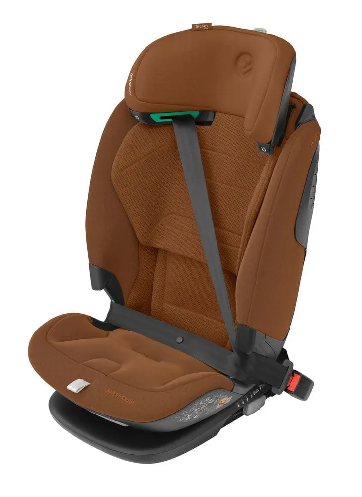 Maxi Cosi Titan Pro 2023 i-Size Car Seat - Authentic Cognac